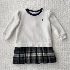 ラルフローレン　ドッキングワンピース 18M 80 90