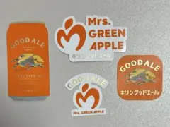 Mrs. GREEN APPLE コラボ キリングッドエールステッカー