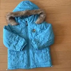 3can4on 中綿コート　スカイブルー