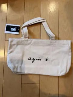 アニエス・ベーエコバッグホワイト新品