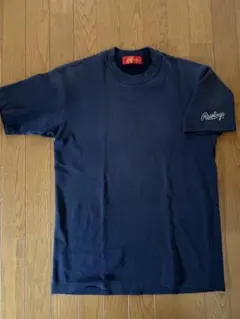 asicsネイビー アンダーシャツ 半袖