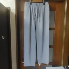 GU グレー ワイドパンツ Mサイズ