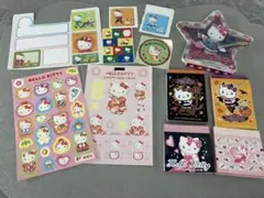 平成レトロ ハローキティ メモ&シール
