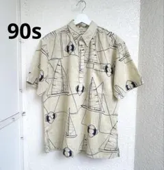 60s-70s ビンテージ 開襟シャツ オープンカラー タウンクラフト - メルカリ