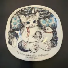 ヒグチユウコ　九谷焼　絵皿 こねことうみねこ2のサムネイル