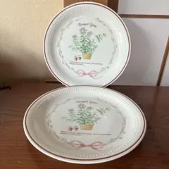 ナルミチャイナ ブーケガルニ Bouquet Garni ミート皿 23㎝ 2枚のサムネイル