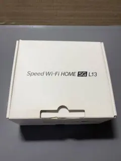 Speed Wi-Fi HOME 5G L13 ZTE ホワイト