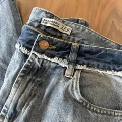 ZARA BASIC ストレートデニム ライトブルー