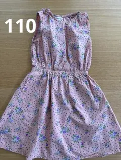 ノースリーブ ワンピンピース 110センチのサムネイル