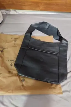 CLEDRANクレドランHALLE WIDE HANDLE TALL BAG黒のサムネイル
