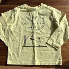 BREEZE Tシャツ サイズ120 淡い黄色