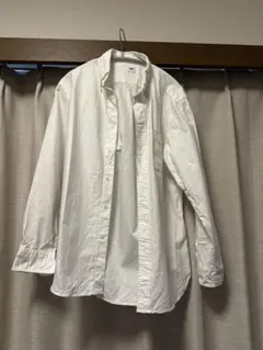 オックスフォードシャツ 白