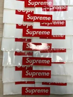 supreme boxlogo ステッカー ショッパー 大小