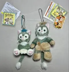 ［タグ付き］ジェラトーニ ハロウィーン ぬいぐるみバッジ 2015 ２点