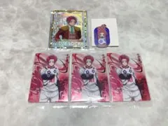 ブルーロック ウエハース5 セリア めじるしチャーム ホロ箔クリアカード 糸師冴