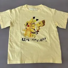 ユニクロ　ポケモン ピカチュウ　Tシャツ　イエロー　120 未使用