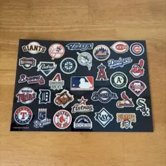 MLB メジャーリーグ 全球団 シールのサムネイル