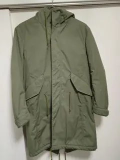 TAKEO KIKUCHI / 中綿モッズコート,グリーン