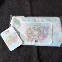 ディズニー ダッフィー20周年 カラフルハピネス スーベニア おてふきキャリー