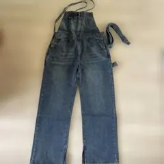 美品】ZARA リラックスカットデニムサロペット L - メルカリ