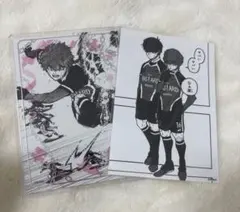 ブルーロック ブルーロック展 原画展 黒名 蘭世 硬質ケース＆ブロマイドセット