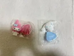 マイメロディ&シナモロール フロッキーフィギュア