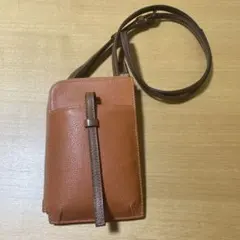 genten スマホショルダーバッグ