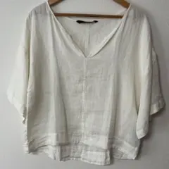【週末お値下げ】ZARA BASIC トップスのサムネイル