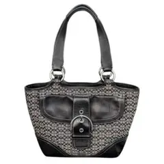 美品 COACH signature tote bag handbag soho