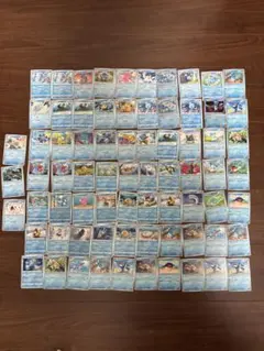 ポケモンカード 水タイプ 大量セット まとめ売り約100枚セット レア