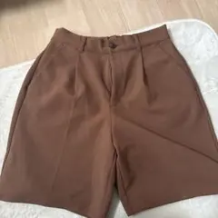 ブラウン ショートパンツ ハーフパンツ