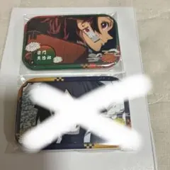 鬼滅の刃　まるかく缶バッジ　伊黒小芭内　竈門　炭治郎