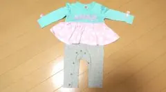 ANAPKIDS 可愛い 長袖 セパレート風カバーオールのサムネイル