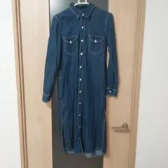 Lee デニムシャツワンピース 長袖