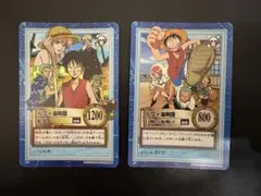 ワンピース　カードダス　ルフィ海賊団　結集　S40 S17 冒険の夜明け