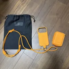 【美品⭐︎】objects.io iPhone17proケース ストラップ付