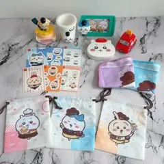 ちいかわ マック ハッピーセット シール ココス 巾着 ミニタオル まとめ売り