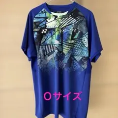 YONEX ヨネックスグラフィック ゲームシャツOサイズブルー青ベリークール