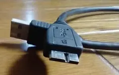 BUFFALO対応 USB3.0 MicroB USBケーブル　50ｃｍ