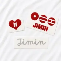 BTS ジミン JIMIN ネームステッカー ARIRANG