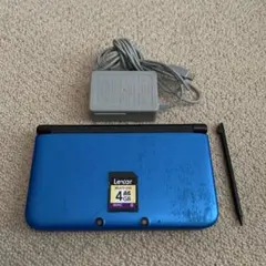 【液晶美品】ニンテンドー3DS LL ブルー×ブラック