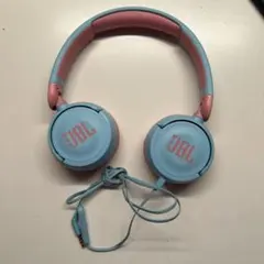 JBL 有線ヘッドホン 本体 ライトブルー ピンクのサムネイル