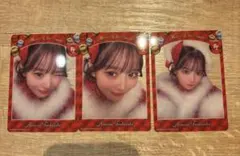 め*ん様 FRUITSZIPPER 月足天音 クリスマス　クリアトレカ　コンプ