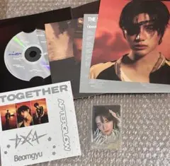 TXT TOGETHER アルバム トレカ ボムギュ Weverse 特典