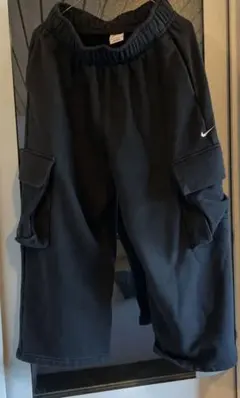 NIKE　カーゴスウェットパンツ　ブラック　S