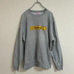 United Athle スウェット L グレー 10oz 裏起毛 ロゴプリントのサムネイル