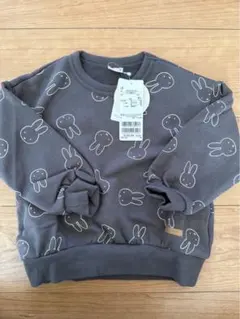 プティマイン　ミッフィー総柄トレーナー