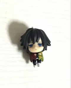 鬼滅の刃　つまんでつなげてますこっと　冨岡義勇　キーホルダー　つまつな