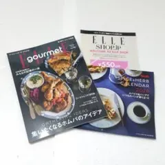エルグルメ 2026年 1月号 最新号 ELLE gourmet カレンダー 付