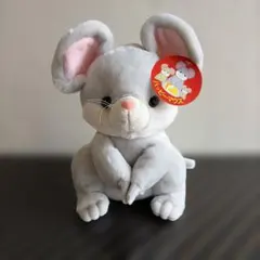 新品　AURORA ハッピーマウス ぬいぐるみ ネズミのサムネイル